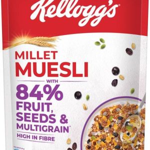 Kellogg's Millet Muesli 84% Fruit, Seed & Multigrain Po...