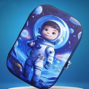 M-Alive 3D Space Astronaut Theme Case Geometry & Pencil...