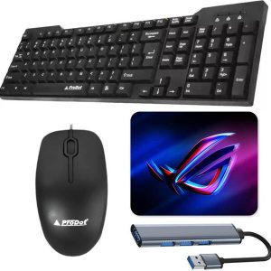 Henture By Prodot Alive Keyboard & Mouse Combo with Alu...