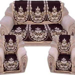 moninfinity Cotton Abstract 3+2 Seater Sofa Cover