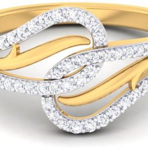 avsar AVR914YA 18kt Diamond Yellow Gold ring