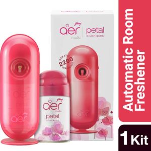 Godrej Aer Matic Room Freshener - Petal Crush Pink Auto...