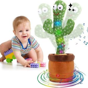 Aganta Dancing Cactus with Lights Up Talking Singing To...
