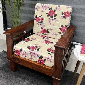 ALERMO Polycotton Floral 3+2 Seater Sofa Cover