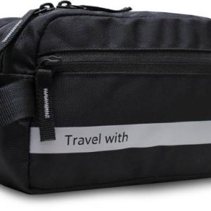 Sfane Zipper Toiletry Bags Makeup Shaving Kit Pouch for Men a...