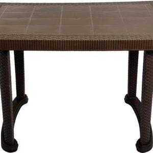 Esquire Trofi BN Plastic 4 Seater Dining Table