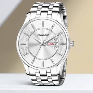PROVOGUE Working Day and Date Analog Watch - For Men PRV-217-SI...