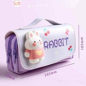shree giriraj enterprise pouch rabbit Art Canvas Pencil...