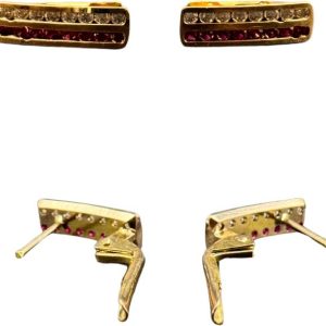 NJ Arts Yellow Gold 18kt Stud Earring