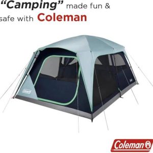 COLEMAN Skylodge™ 4-Person Instant Camping Tent with St...