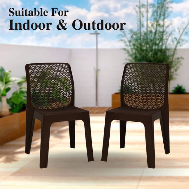 COMFORT Creation Oxy Plastic Chair for Home/Glossy Fini...