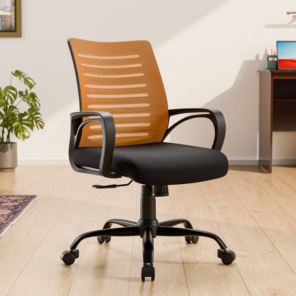 GREEN SOUL Atom Mid Back Ergonomic|Home, Office, WFH|Mo...