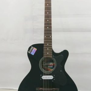 Givson Cambridge Black Semi-acoustic Guitar Rosewood Ro...