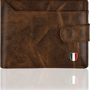 GIOVANNY Men Casual, Formal Brown Artificial Leather Wallet - Mi...