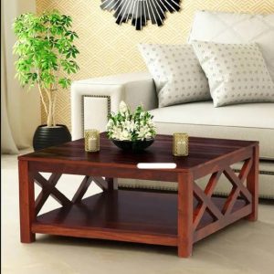 Allie Wood Rosewood ( Sheesham ) Solid Wood Coffee Tabl...