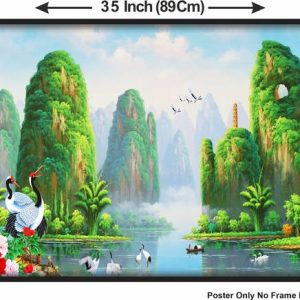 Sai Artss 60.96 cm God Wallpaper For Home Office Living...