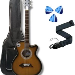 MUSICALWORK CityCart-SAB-09 Acoustic Guitar Tonewood Ro...