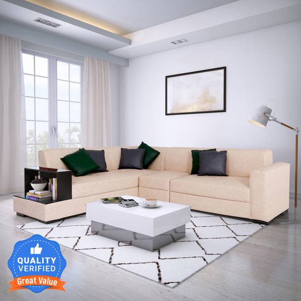 Flipkart Perfect Homes Conwy Leatherette 6 Seater Sofa