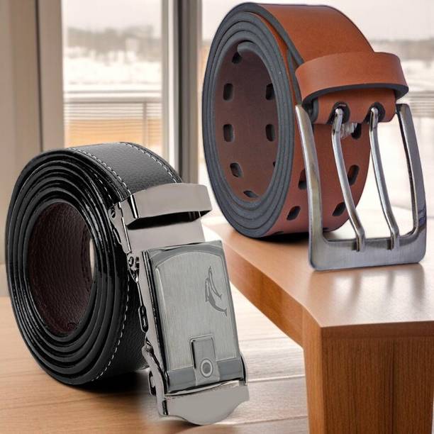 PROVOGUE Men Casual Multicolor Artificial Leather Belt