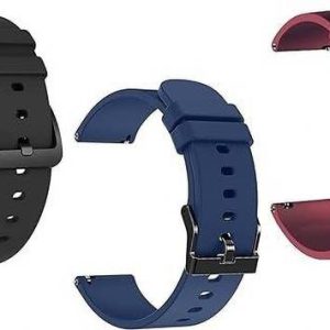Firetook (Combo 3) 22mm Soft Watch Strap (Compatible Wa...