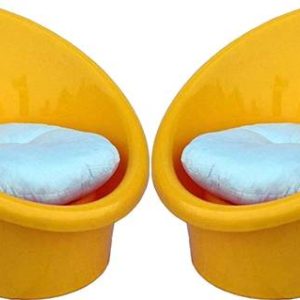 ANJWAR Plastic Living Room Chair