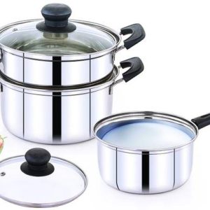Klassi Kichen Sauce Pan 22 cm diameter with Lid 4.5 L, ...
