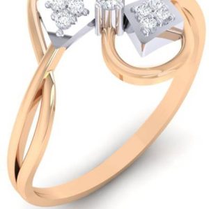 Diamtrendz Jewels R-RG-52 18kt Diamond Rose Gold ring
