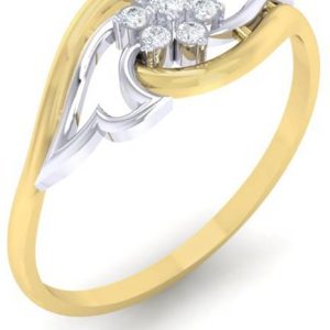 Diamtrendz Jewels R-YG-99 18kt Diamond Yellow Gold ring