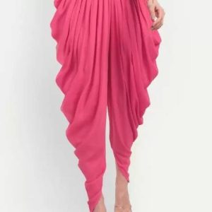 SK Creation Women's Solid Rayon DhotI/Patiala Pants Sty...