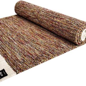 Strauss Handloom Cotton Yoga Mat | Anti-Skid | Eco-Frie...