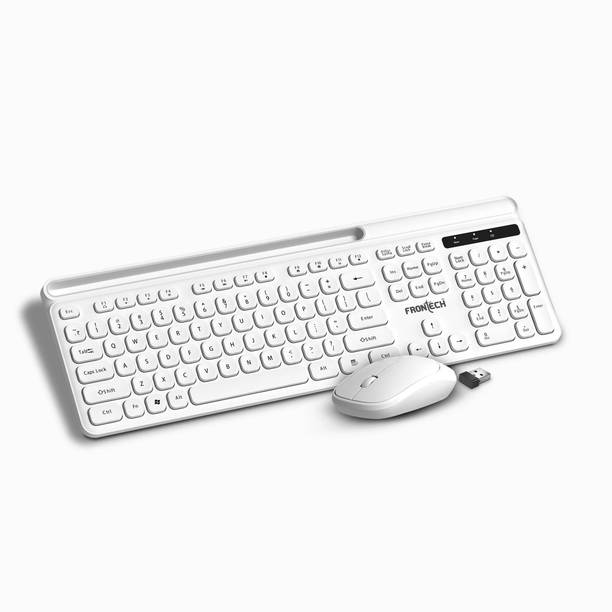 Frontech 2.4Ghz Wireless Keyboard and Mouse|104 Keys|12...