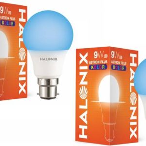 HALONIX 9 W Basic Round B22 LED Bulb