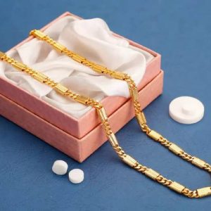 SECHAVISHA 1 gram High Quality Indian Polished “20” Inches Gold Ch...