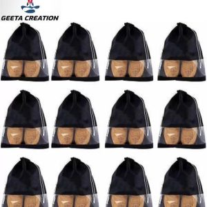 geetacreation Dust Proof Shoes Bag 12 Pcs Your Footwear...
