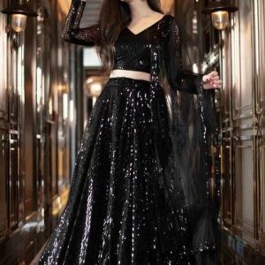 Kedar Fab Embroidered Semi Stitched Lehenga Choli