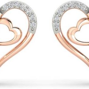 amarta Vanya Diamond Earrings Rose Gold 18kt Diamond St...