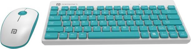 Portronics POR-373 Key2 & Mouse Combo Wireless Laptop-s...
