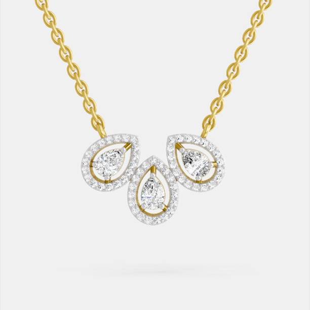 Sparkles N19503_buBlHGyWpR Collar Yellow Gold Precious ...