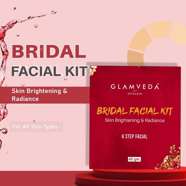GLAMVEDA Bridal Skin Brightening & Radiance Facial Kit