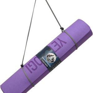 YETI YOGI Yoga Mats for Unisex TPE Material with Carryi...