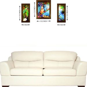 Indianara Framed wall hanging digital art prints 1753 D...