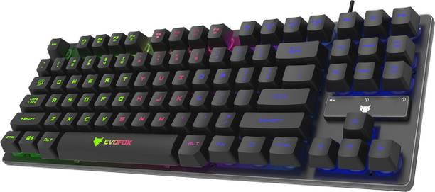 EVOFOX Fireblade LED Backlit Wired USB Standard Gaming ...