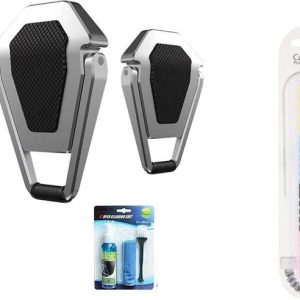 GADGET DEALS Combo of laptop stand with usb light and l...