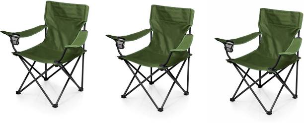 BLAPOXE Portable Folding Camping Chair with Arm Rest Cu...