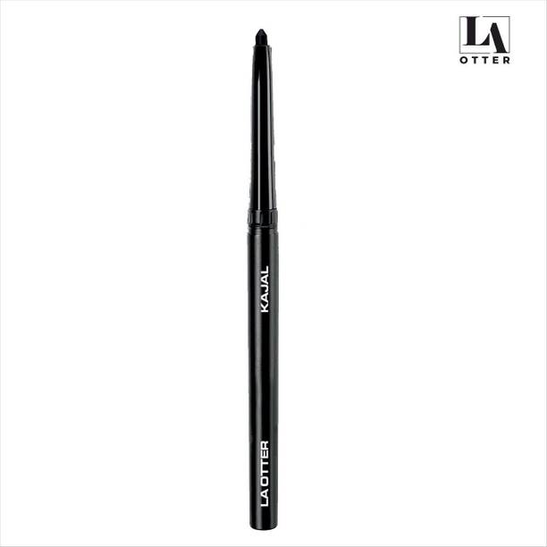 LA OTTER Super Black Kajal,Smudge Proof, Water Proof & ...