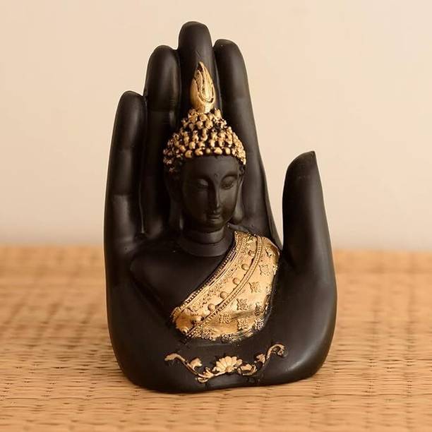 soni craft Palm Buddha Idol for Home,Office and Gifts -...