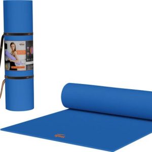 TYNOR Yoga Mat Eva, Blue, 4MM, 1 Unit Blue 4 mm Yoga Ma...