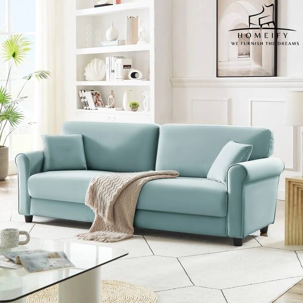 Homeify Blos 3 Seater Modern Comfy Sofa Set for Living ...