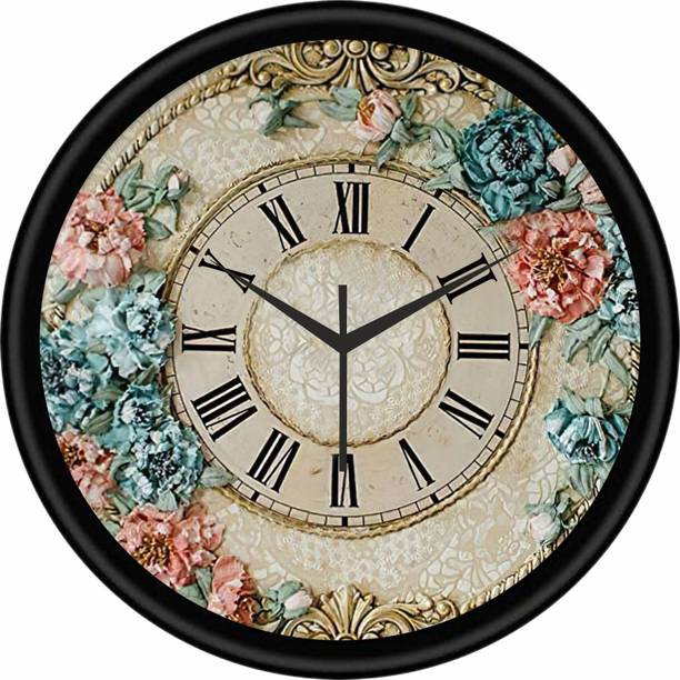 SEEMESH ENTERPRISES Analog 25 cm X 25 cm Wall Clock