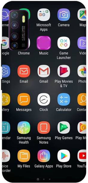 SAVETREE Back Cover for Infinix Hot 9,Infinix X655D And...